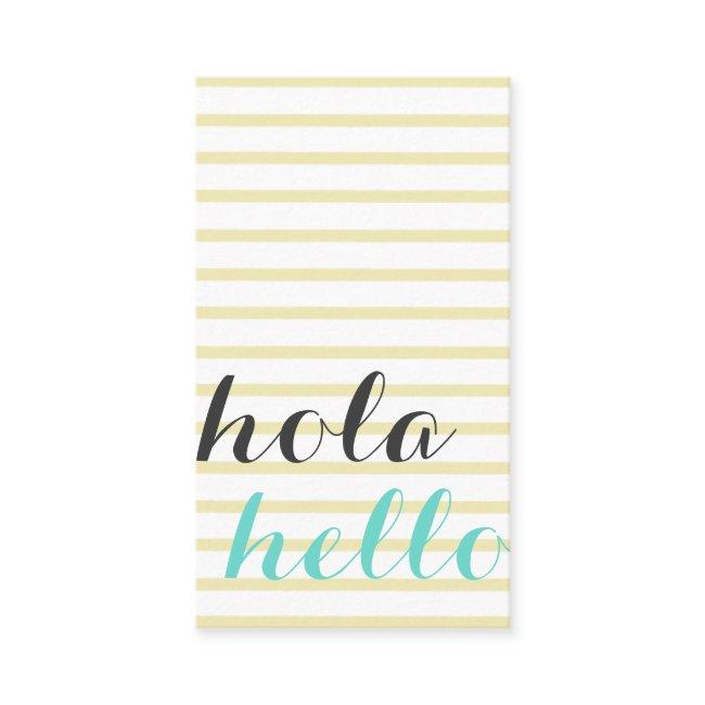 Hello, interpreter translator teacher languages