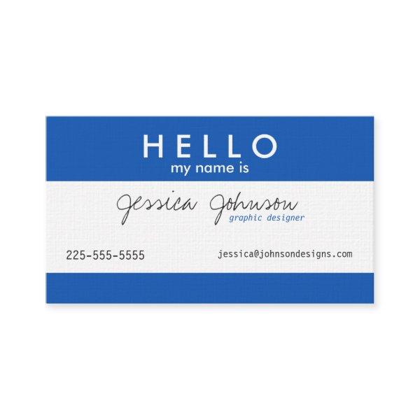 Hello My Name Is