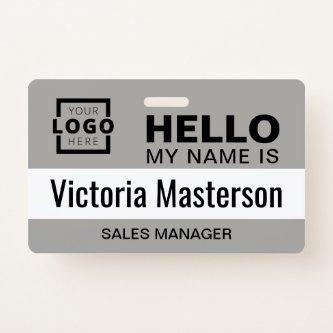 Hello My Name Is - Custom Business Employee Name Badge