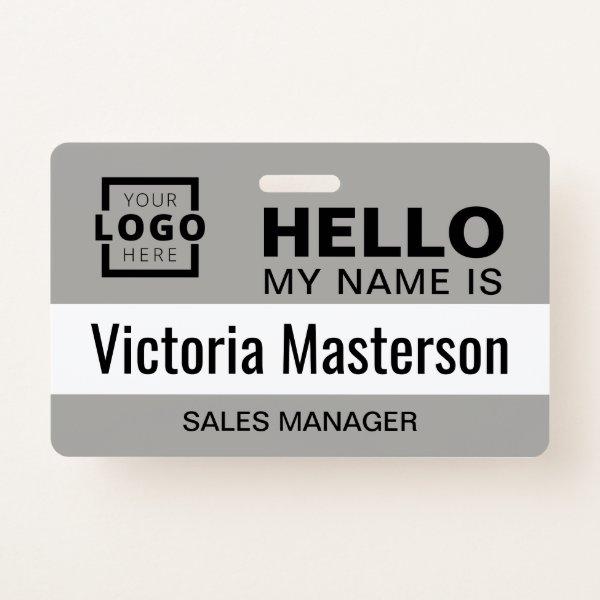 Hello My Name Is - Custom Business Employee Name Badge