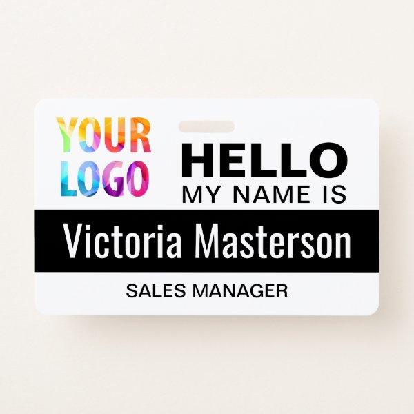 Hello My Name Is - Custom Business Employee Name Badge