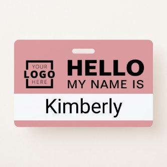 Hello My Name Is - Custom Business Employee Name Badge