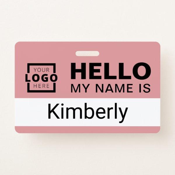 Hello My Name Is - Custom Business Employee Name Badge