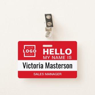 Hello My Name Is - Custom Business Employee Name Badge