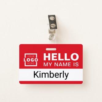 Hello My Name Is - Custom Business Employee Name Badge