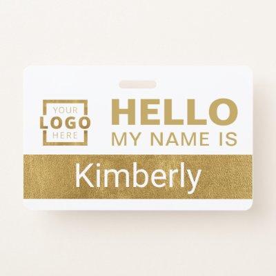 Hello My Name Is - Custom Business Employee Name Badge