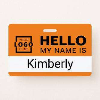Hello My Name Is - Custom Business Employee Name Badge