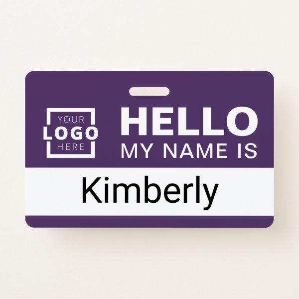 Hello My Name Is - Custom Business Employee Name Badge