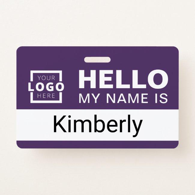 Hello My Name Is - Custom Business Employee Name Badge