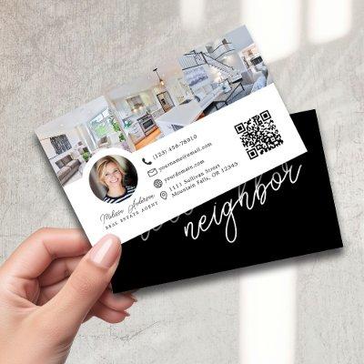 Hello Neighbor Real Estate Photo QR Code