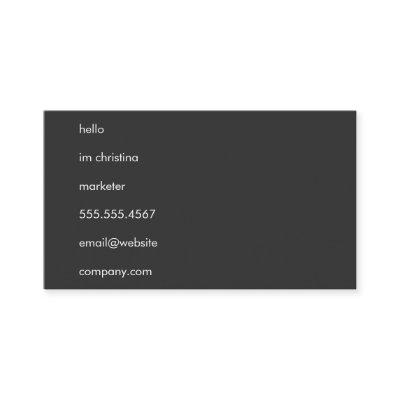 Hello Simple Text
