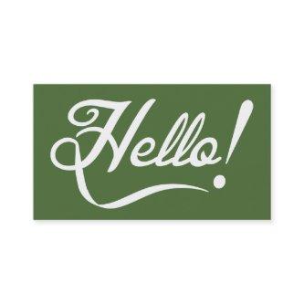 Hello -  Tree Top