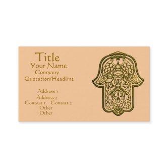 Henna Hand of Hamsa (Golden)