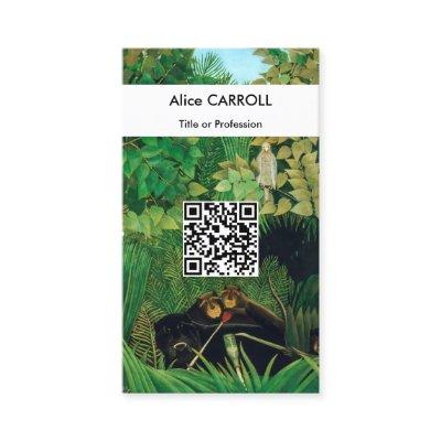 Henri Rousseau - The Merry Jesters - QR Code