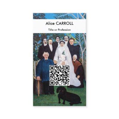 Henri Rousseau - The Wedding Party - QR Code