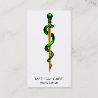 Herbal Green Gold Rod of Asclepius Medical