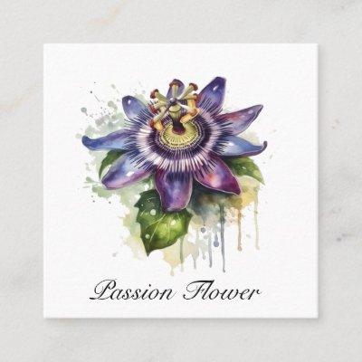 Herbal Life: passion flower customizable Square