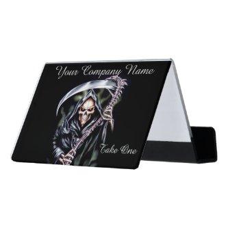 Here Comes Grim Desk  Holder