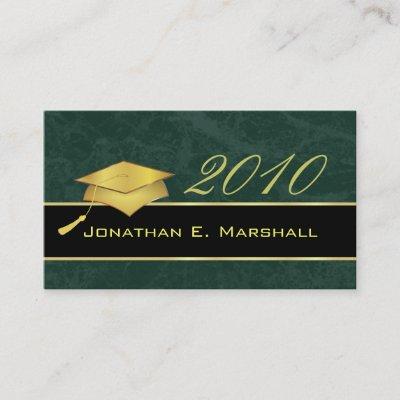 High School Graduation Name Cards - 2010