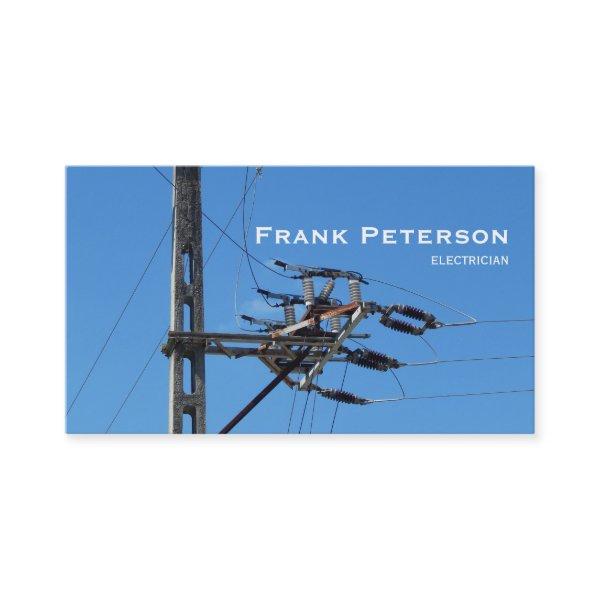 high-voltage electrician