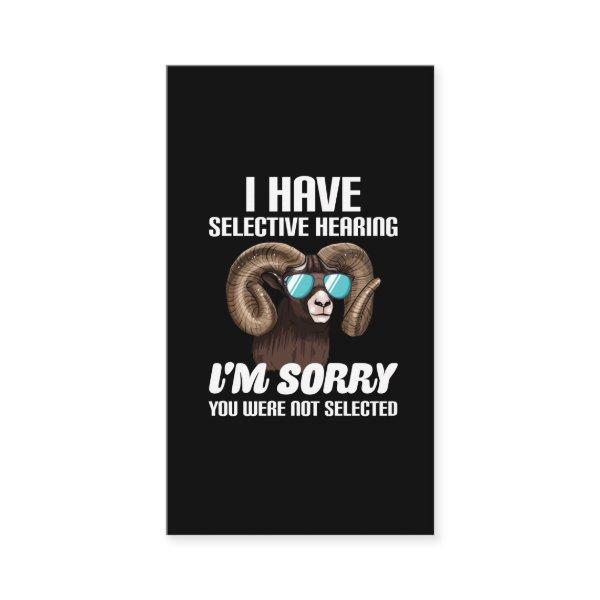 Hilarious Mouflon Sarcasm Sunglasses Rude Humor