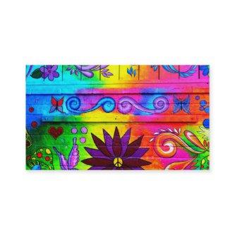 hip wild groovy 70's colors
