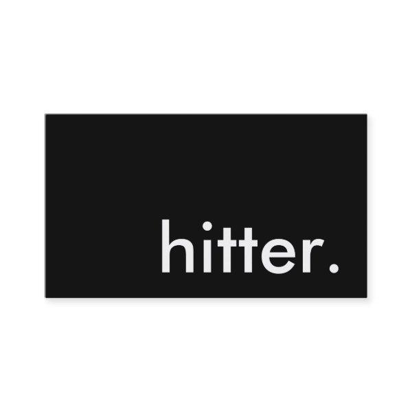 hitter.