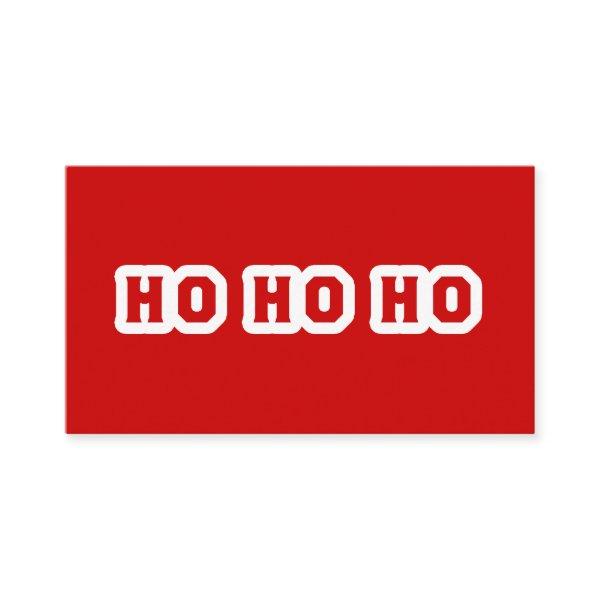 HO HO HO