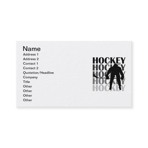 Hockey Silhouette T-shirts and Gifts