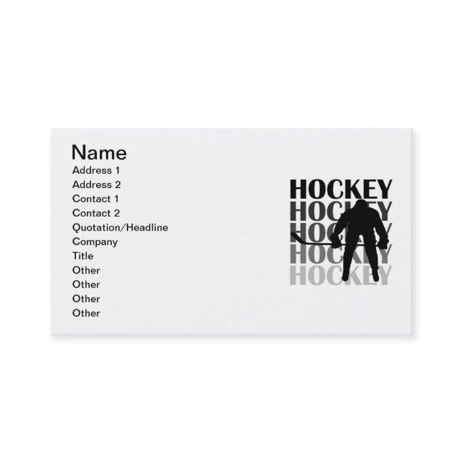 Hockey Silhouette T-shirts and Gifts