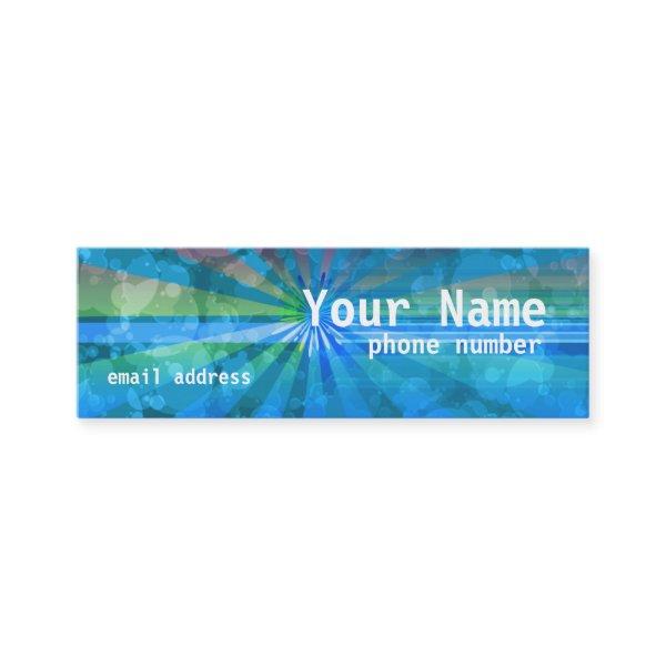 Holiday Sunshine Profile Card