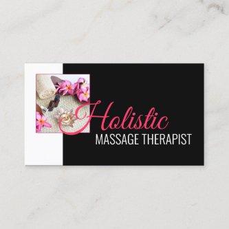 Holistic Massage Wellness Body Therapist Black