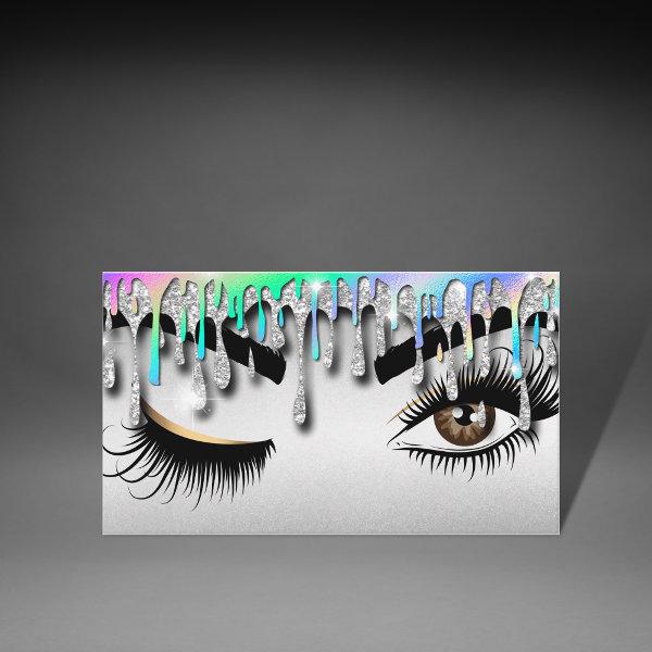 Hologram Dripping Gold Makeup artist Wink Eye Lash
