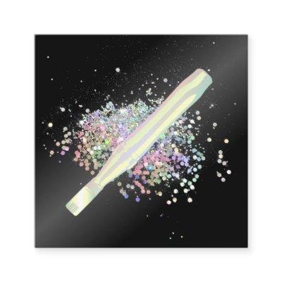 Holographic Glitter BB Glow Square