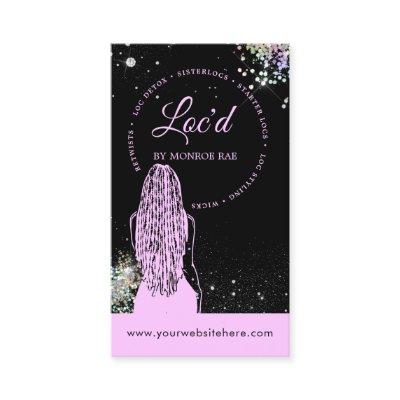 Holographic Glitter Loctitian Loc Stylist Salon