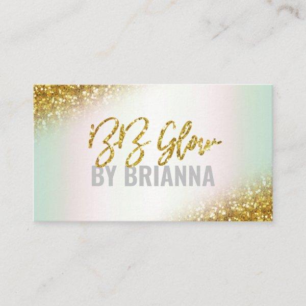 Holographic Gold Glitter BB Glow Treatment