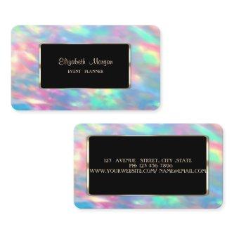 Holographic Iridescent Opal Frame