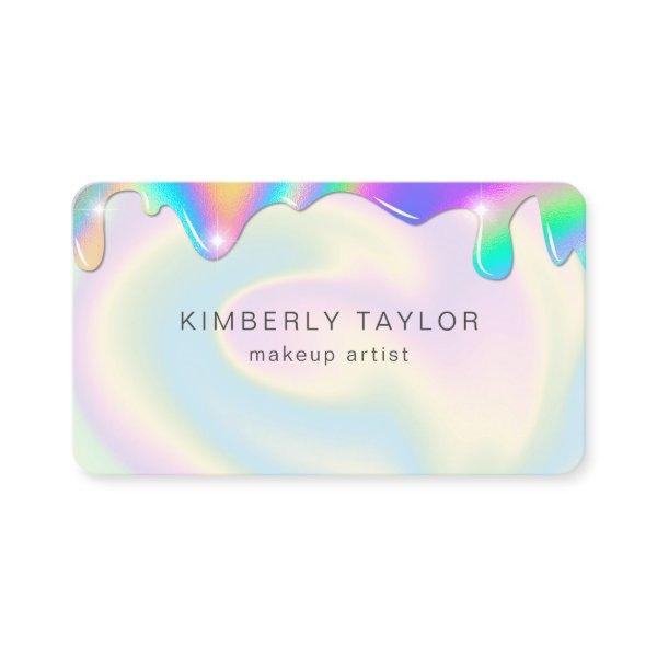 holographic modern makeup girly unicorn iridescent