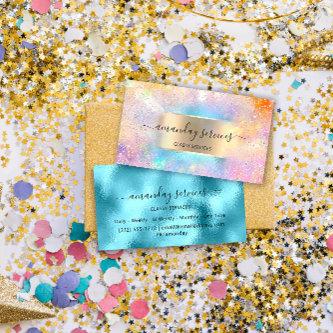 Holographic Ocean Gold Confetti Boutique Shop