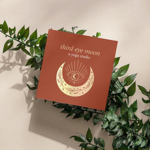 Holographic Third EYE Moon Yoga Spiritual Coach Square