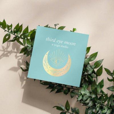 Holographic Third EYE Moon Yoga Spiritual Coach Square