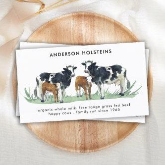 Holstein Cow Breeder Dairy Farm Custom QR Code