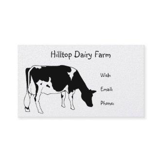 Holstein Cow Line Drawing: Dairy, Milk, Farm