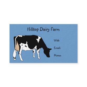 Holstein Cow Line Drawing: Dairy, Milk, Farm