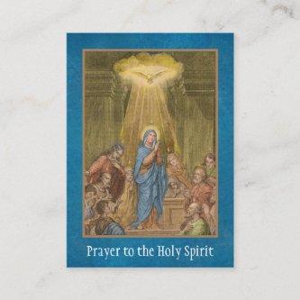 Holy Spirit Confirmation Virgin Mary Holy Card