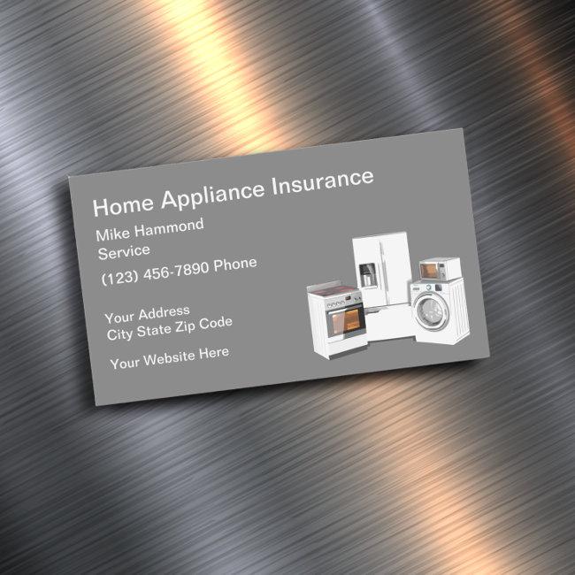 Home Appliance Insurance And Repair Magnet