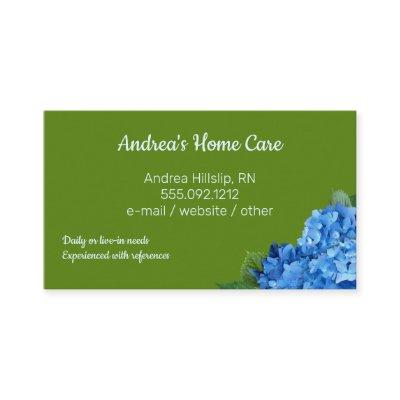 Home Care Blue Hydrangeas Custom