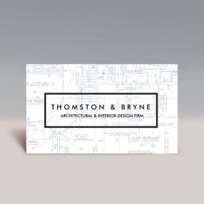 Home Construction and Architect Blueprint