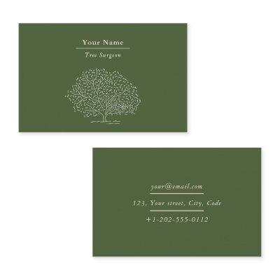 Home gardener, tree surgeon