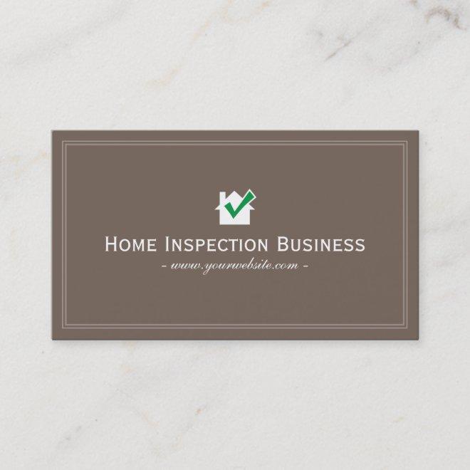 Home Inspection Green House Professional Plain